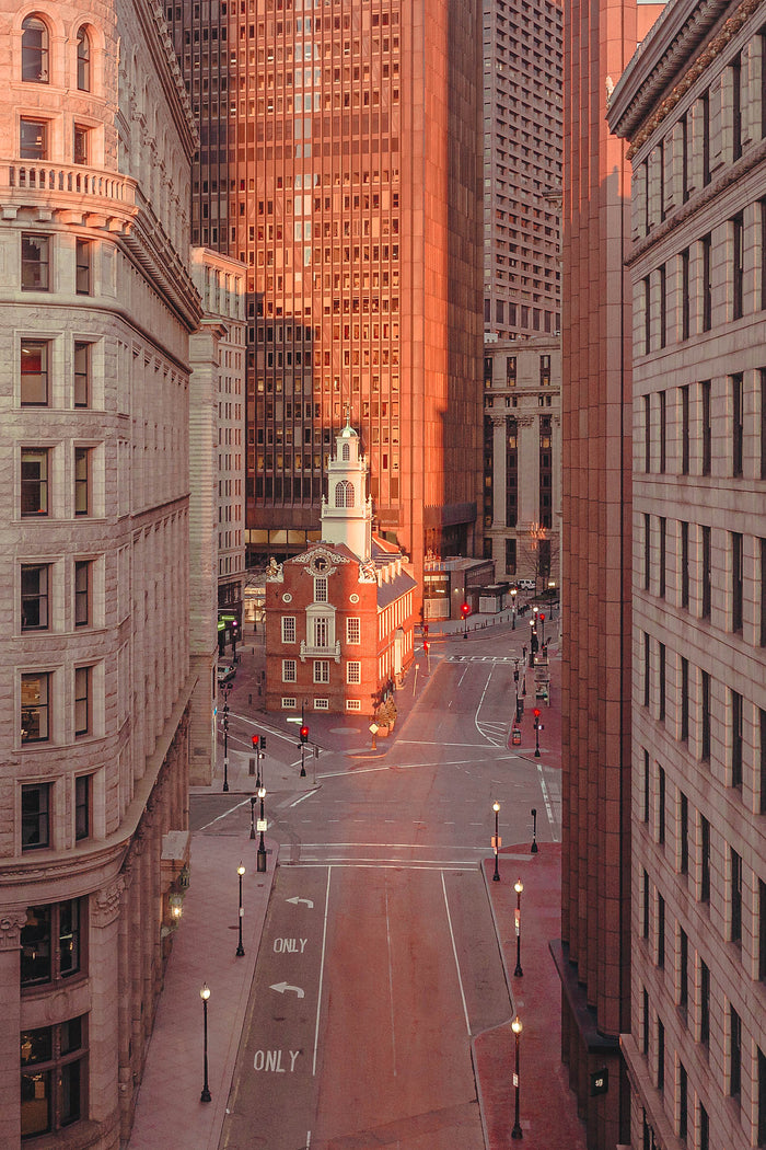 STATE STREET DURING SUNRISE